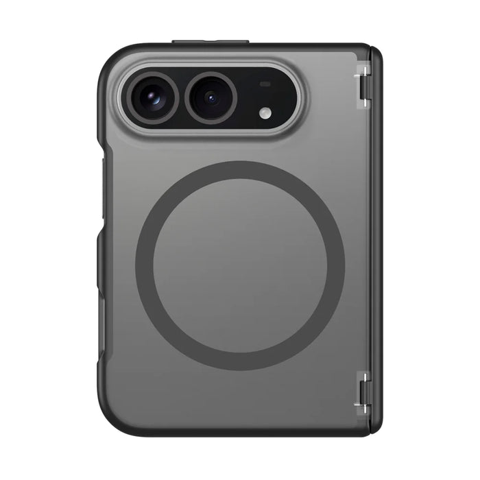 DUX DUCIS for iPhone Fold Magnetic Case  Expn Series PC + TPU Phone Back Cover - Black - 3