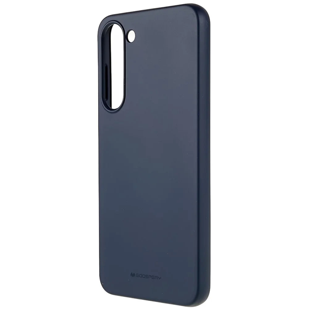 MERCURY GOOSPERY SOFT FEELING Series For Samsung Galaxy S23 Fall-proof TPU Phone Case Matte Finish Protective Cover - Blue - 2