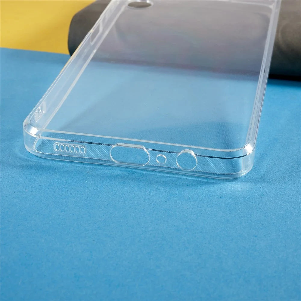 For Samsung Galaxy A54 5G Transparent Soft TPU Case 1.5mm Thickness Drop-proof Cell Phone Protective Cover - 6