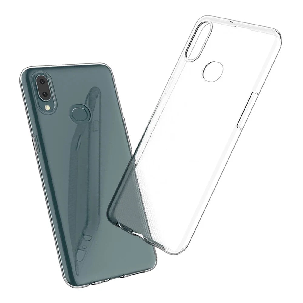 Slim Transparent Phone Case For Samsung Galaxy A20e, Soft TPU Protective Anti-Fall Cell Phone Back Cover - 5
