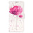 For Samsung Galaxy S23 Leather Case 3D Pattern Printing Wallet Stand Mobile Cover with Strap - Flower - 6