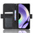 For Realme 10 Pro 5G PU Leather Multiple Card Slots Wallet Phone Case Folding Stand Magnetic Scratch-proof Protect Flip Cover - Black - 2