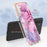For Samsung Galaxy A34 5G YB IMD Series-16 Style E Drop-proof Electroplating Frame TPU Cover 2.0mm IMD Marble Pattern Cell Phone Case - Rose - 6