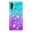 For Samsung Galaxy A34 5G TPU Case Gradient Quicksand Phone Back Cover - Sky Blue  /  Purple - 2
