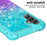 For Samsung Galaxy A34 5G TPU Case Gradient Quicksand Phone Back Cover - Sky Blue  /  Purple - 4