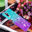 For Samsung Galaxy A34 5G TPU Case Gradient Quicksand Phone Back Cover - Sky Blue  /  Purple - 6