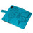 For Samsung Galaxy A54 5G Wallet Case with Wrist Strap Butterfly Imprint Leather Phone Cover - Blue - 4