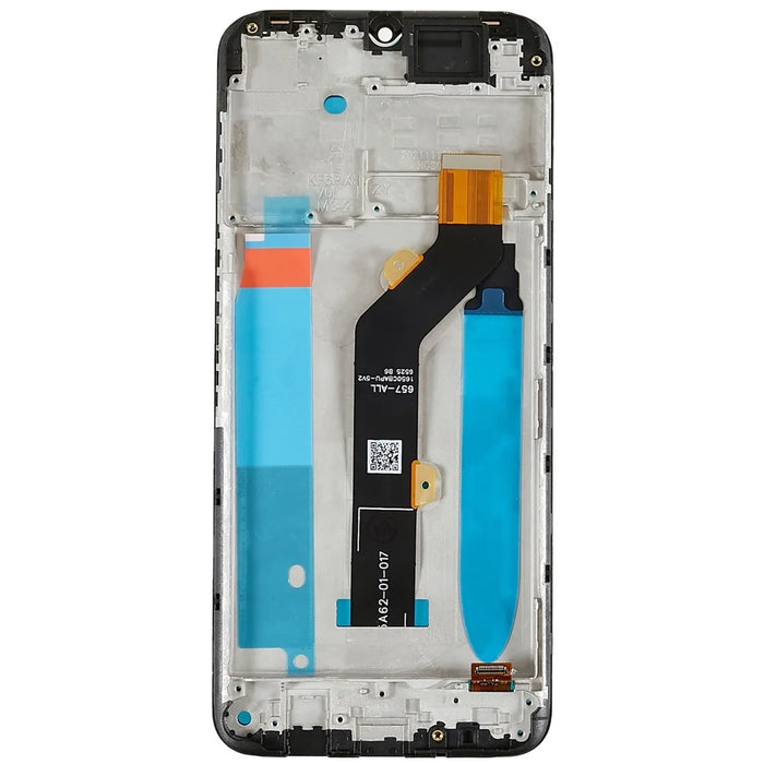 For Tecno Spark 7T 4G KF6p Grade C LCD Screen and Digitizer Assembly + Frame Replacement Part (without Logo) - 3
