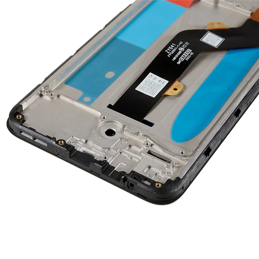 For Tecno Spark 5 Air 2020 KD6 Grade C LCD Screen and Digitizer Assembly + Frame Replacement Part (without Logo) - 7