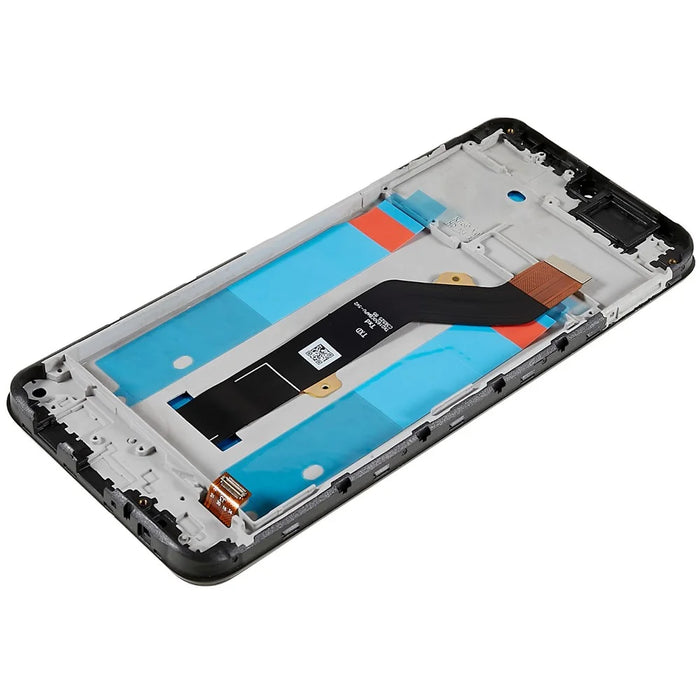 For Tecno Spark 7 4G Grade C LCD Screen and Digitizer Assembly + Frame Replacement Part (without Logo) - 4