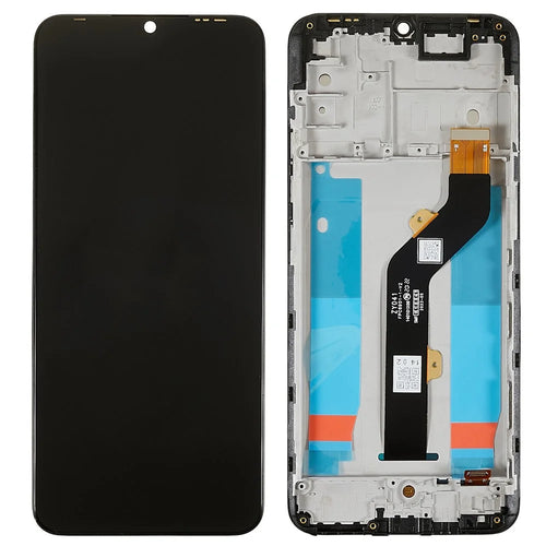 For Tecno Pouvoir 4 2020 LC7 Grade C LCD Screen and Digitizer Assembly + Frame Replacement Part (without Logo) - 1