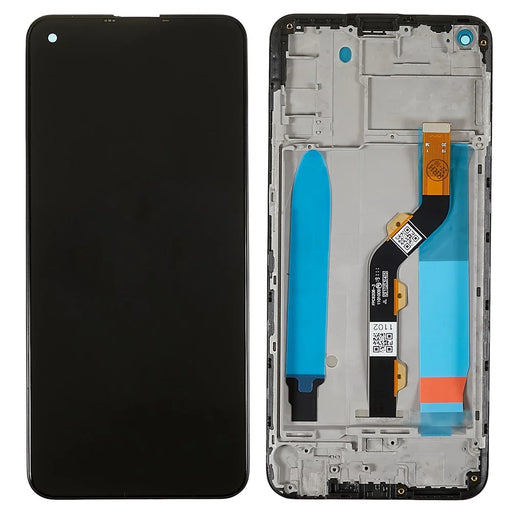 For Infinix S5 4G X652 Grade C LCD Screen and Digitizer Assembly + Frame Replacement Part (without Logo) - 1