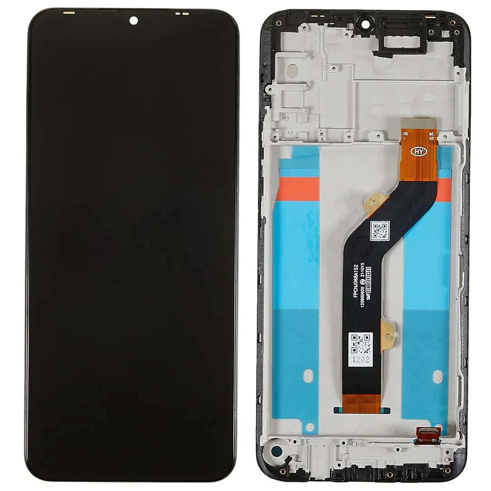 For Infinix Hot 9 Play X680 Grade C LCD Screen and Digitizer Assembly + Frame Replacement Part (without Logo) - 1