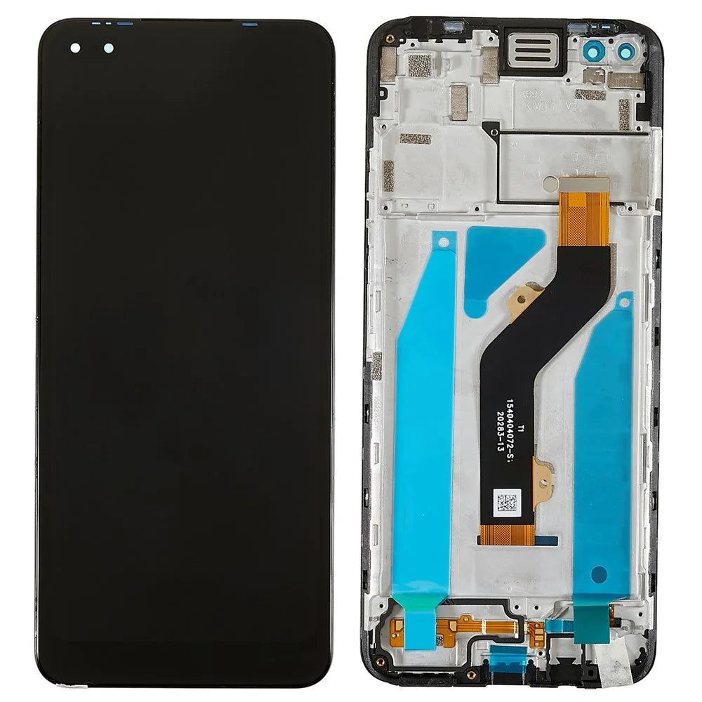 For Infinix Note 8 X692 Grade C LCD Screen and Digitizer Assembly + Frame Replacement Part (without Logo) - 1