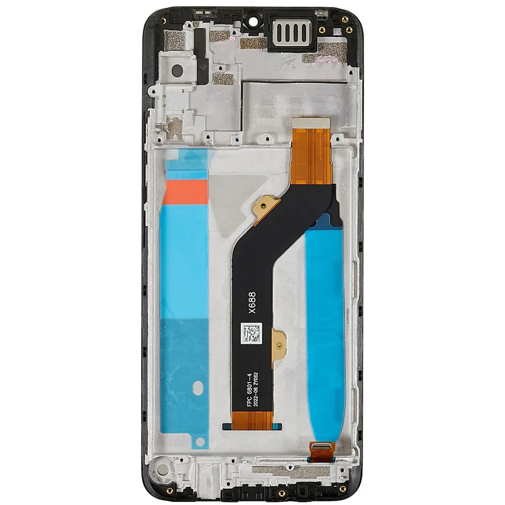 For Infinix Hot 10 Play X688 Grade C LCD Screen and Digitizer Assembly + Frame Replacement Part (without Logo) - 3