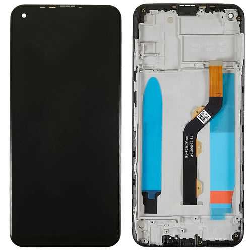 For Infinix Hot 9 X655 Grade C LCD Screen and Digitizer Assembly + Frame Replacement Part (without Logo) - 1
