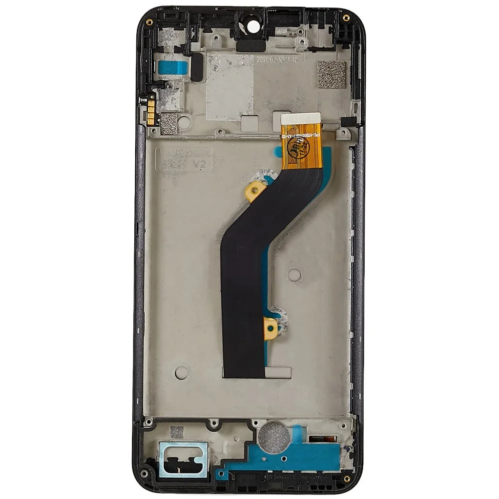 For itel S15 Grade C LCD Screen and Digitizer Assembly + Frame Replacement Part (without Logo) - 3