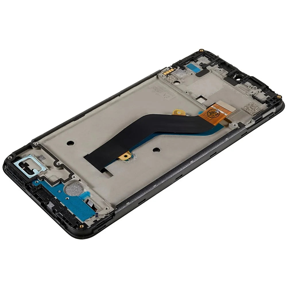 For itel S15 Grade C LCD Screen and Digitizer Assembly + Frame Replacement Part (without Logo) - 5