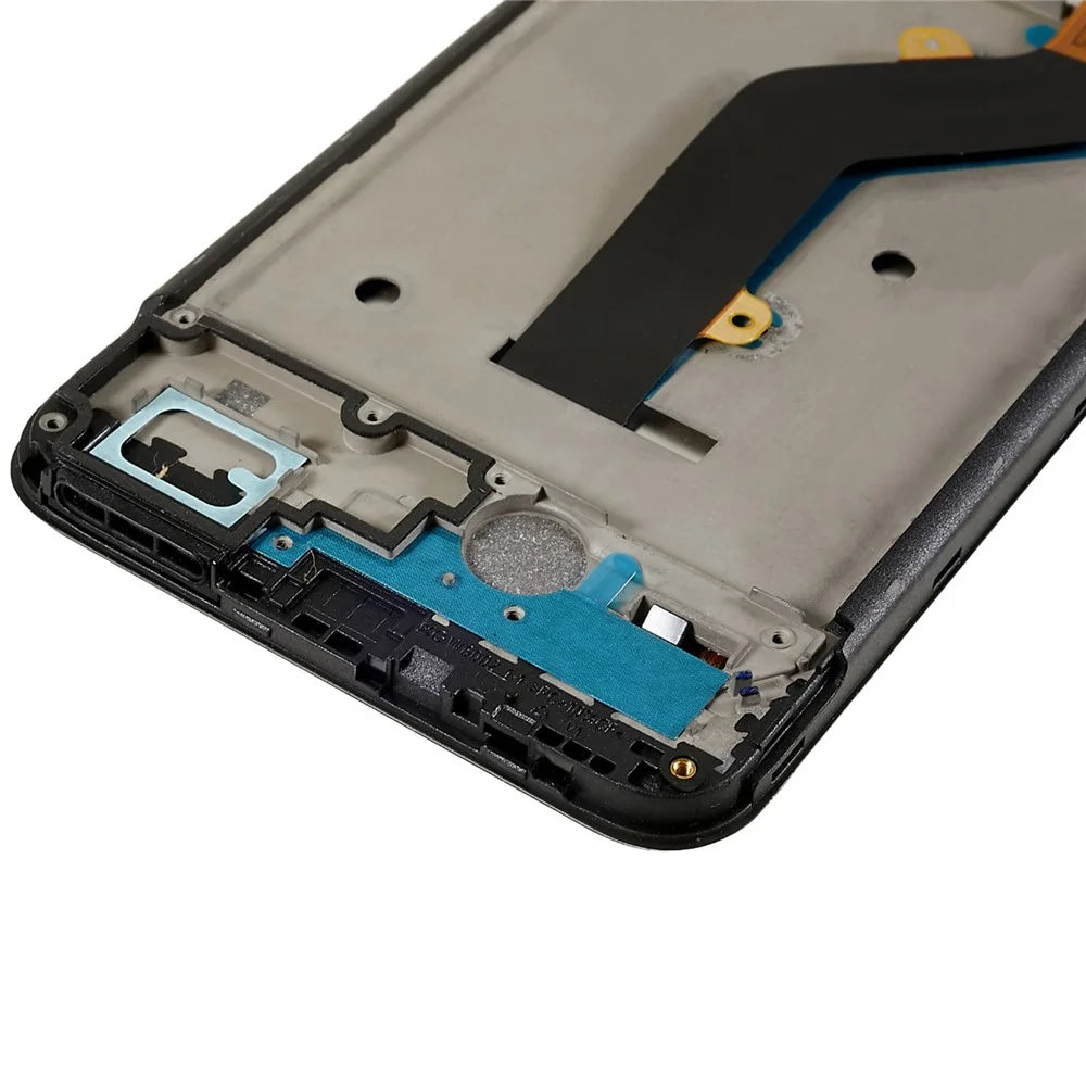 For itel S15 Grade C LCD Screen and Digitizer Assembly + Frame Replacement Part (without Logo) - 6