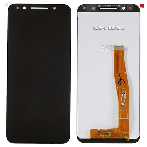 For TCL C5 5152D Grade S OEM LCD Screen and Digitizer Assembly Replacement Part (without Logo) - 1