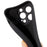 For iPhone 14 Pro Max Precise Cutout Liquid Silicone Texture Back Case Arc Edge  2.0mm Thick TPU Anti-Scratch Phone Cover - Black - 4