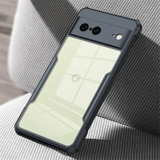 XUNDD For Google Pixel 7 5G Acrylic + TPU Phone Case Shockproof Scratch-resistant Mobile Phone Back Cover - Black - 2