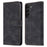 AZNS For Samsung Galaxy S23+ PU Leather Shockproof Phone Case Wallet Stand Folio Flip Cover - Black - 1