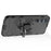 For Samsung Galaxy A54 5G Ring Kickstand Phone Cover Hard PC + Soft TPU Shockproof Smartphone Case - Black - 2