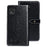 IDEWEI For Nokia C2 2nd Edition Crocodile Texture Anti-drop Cell Phone Cover PU Leather Magnetic Closure Wallet Stand Scratch-resistant Phone Case - Black - 1