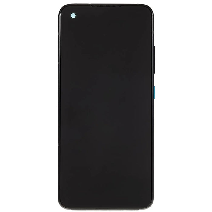 For Asus Zenfone 8 / Zenfone 8z ZS590KS OEM Grade S AMOLED Screen and Digitizer Assembly + Frame Part (without Logo) - Black - 2