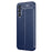 For Samsung Galaxy A34 5G Drop Protection TPU Cover Litchi Texture Phone Shell Anti-Scratch Phone Case - Blue - 1