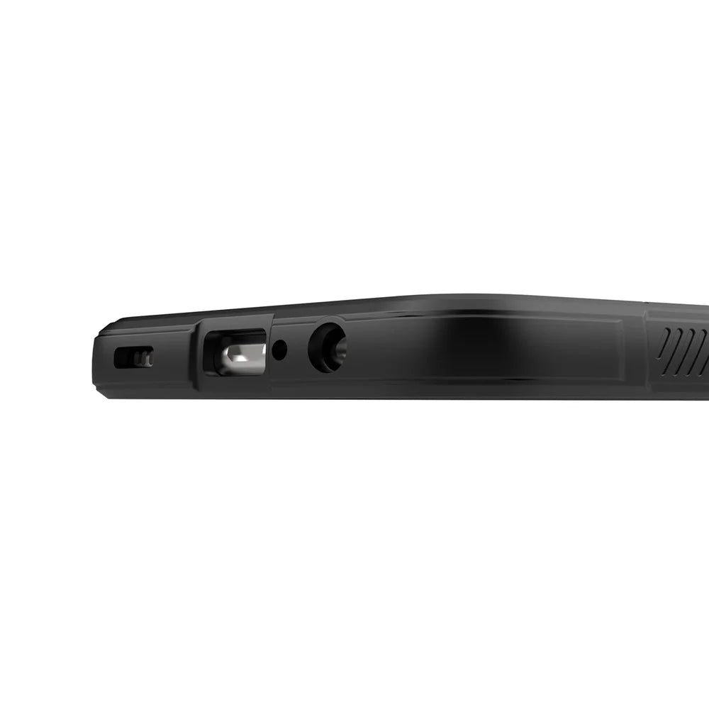 For Samsung Galaxy A03 (164.2mm) Shockproof TPU Cell Phone Cover Rugged Back Anti-Scratch Anti-Slip Case - Black - 5