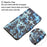 For Samsung Galaxy A34 5G Cross Texture PU Leather Flip Protective Case Pattern Printing Magnetic Stand Wallet Cover with Strap - Giraffes - 5