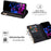 For Samsung Galaxy A34 5G Color Splicing PU Leather Wallet Case Imprinting Lines Zipper Pocket Stand Flip Phone Cover with Strap - Black - 7
