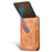 PULOKA PU Leather Hanging Waist Bag Phone Pouch Coin Pen Carrying Bag Phone Case for Cell Phones Under 7.2 Inch - Yellowish-brown - 5