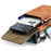 PULOKA PU Leather Hanging Waist Bag Phone Pouch Coin Pen Carrying Bag Phone Case for Cell Phones Under 7.2 Inch - Yellowish-brown - 7