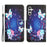 For Samsung Galaxy A54 5G Cross Texture PU Leather Wallet Case Pattern Printing Magnetic Closure Stand Phone Cover with Strap - Butterfly - 1