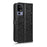 For TCL 40R 5G Dot Pattern Imprinted PU Leather Flip Wallet Cover Stand Scratch-resistant Anti-drop Phone Case with Strap - Black - 7