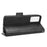 For TCL 40R 5G Imprinted Triangle Pattern PU Leather Flip Phone Wallet Case Stand Anti-wear Smartphone Cover with Hand Strap - Black - 4