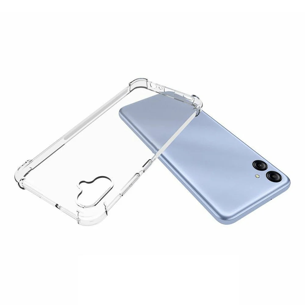 Mobile Phone Back Cover for Samsung Galaxy A04e 4G / F04 4G / M04 4G , Super Clear Soft TPU Phone Case Non-Slip Phone Shell - 3