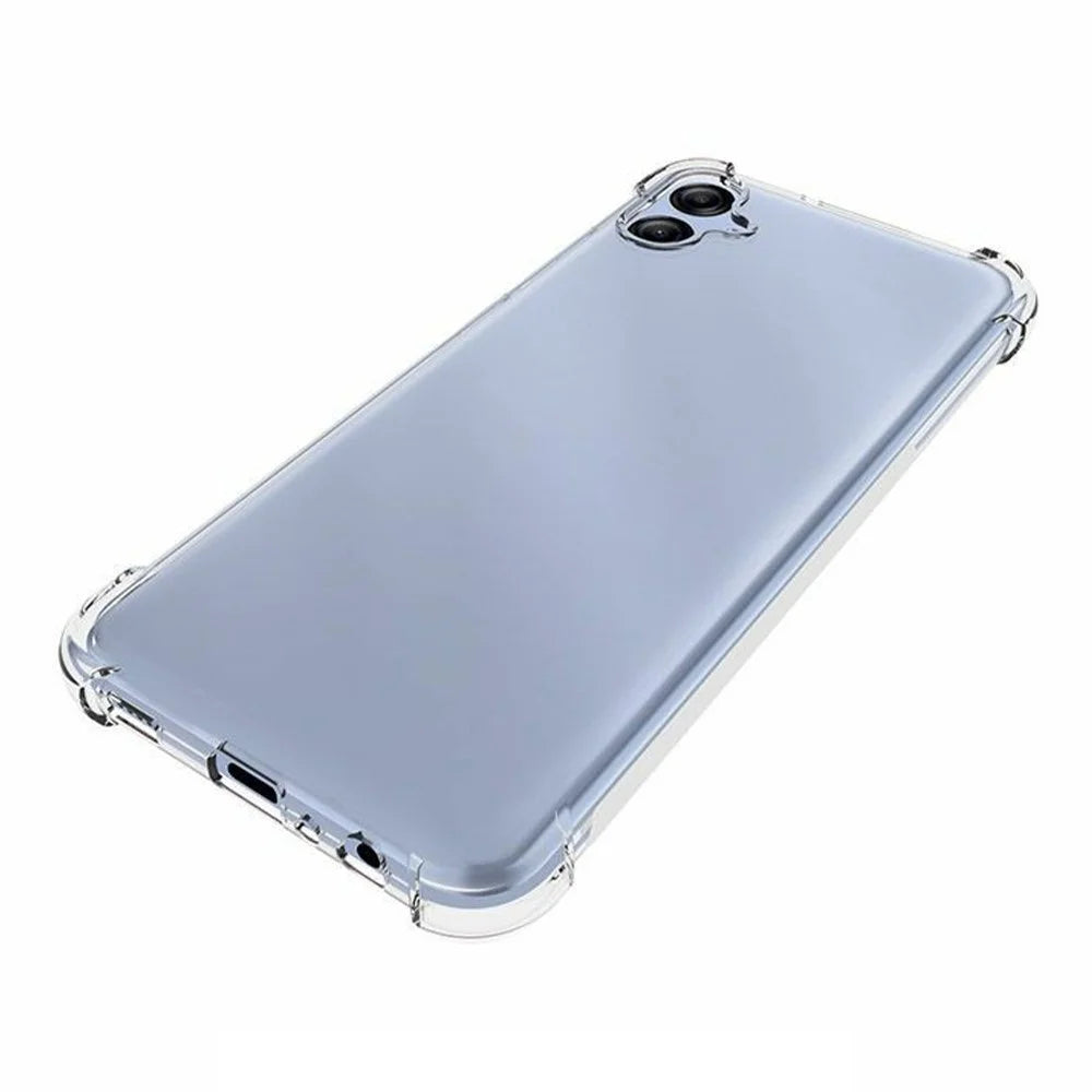 Mobile Phone Back Cover for Samsung Galaxy A04e 4G / F04 4G / M04 4G , Super Clear Soft TPU Phone Case Non-Slip Phone Shell - 4