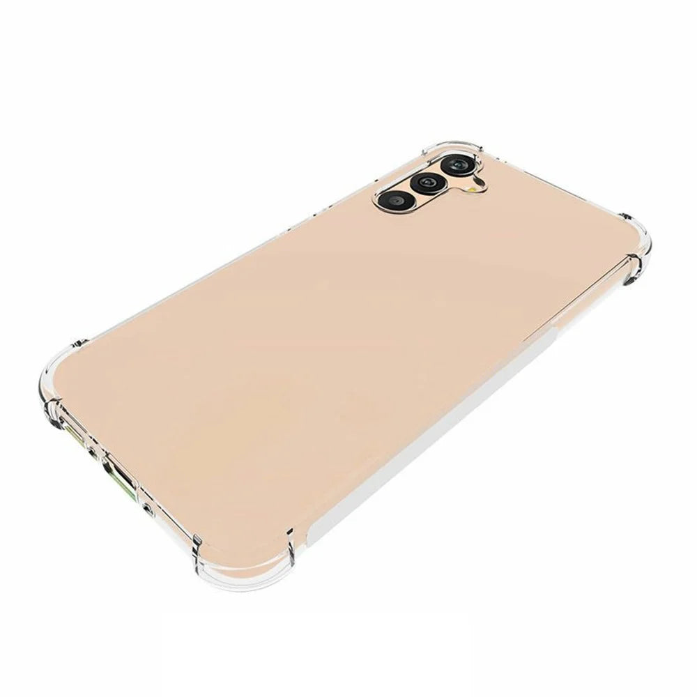 For Samsung Galaxy A34 5G Anti-Dust Thickened Corner Clear Soft TPU Phone Case Non-Slip Mobile Phone Back Cover Shell - 4