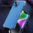 ELEMENT BOX 3-Piece Design Phone Case for iPhone 14, Hard PC Back Metal Frame Anti-scratch Protective Cover - Blue   /   Blue - 3