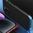 ELEMENT BOX For iPhone 14 Plus 3-Piece Design Hard PC Back Metal Frame Hybrid Cover Shockproof Cell Phone Case - Black  /  Black - 4