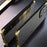 ELEMENT BOX For iPhone 14 Pro Metal Frame 3-Piece Design Phone Case Anti-drop Hard PC Back Cover Protector - Black  /  Gold - 4