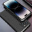 ELEMENT BOX For iPhone 14 Pro Max 3-Piece Design Hard PC Back Cover Metal Frame Shockproof Phone Case - Black  /  Black - 1