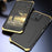 ELEMENT BOX For iPhone 14 Pro Max 3-Piece Design Hard PC Back Cover Metal Frame Shockproof Phone Case - Black  /  Black - 2