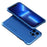 ELEMENT BOX For iPhone 13 Pro Max 6.7 inch 3-Piece Design Anti-scratch Phone Cover Hard PC Back Metal Frame Smartphone Case - Blue  /  Blue - 1