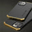 ELEMENT BOX For iPhone 12 / 12 Pro 6.1 inch 3-Piece Design Hard PC Back Metal Frame Phone Case Shockproof Protection Cover - Black  /  Blue - 3
