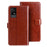 IDEWEI For TCL 405 Crazy Horse Texture PU Leather + TPU Phone Case Stand Wallet Shockproof Cover - Brown - 1